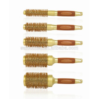 boar bristle hair brush;rotating hairbrush